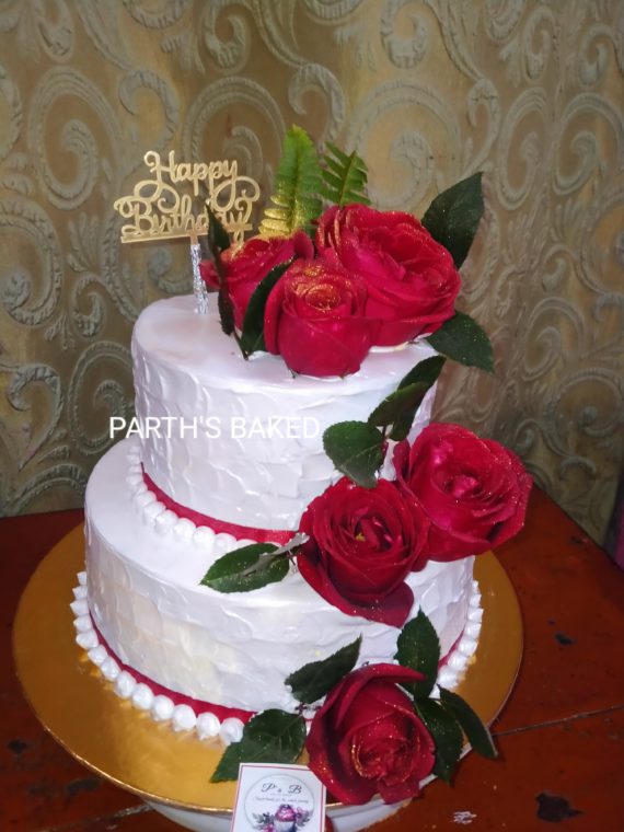 Best 2 Tier Anniversary Cake In Lucknow | Order Online