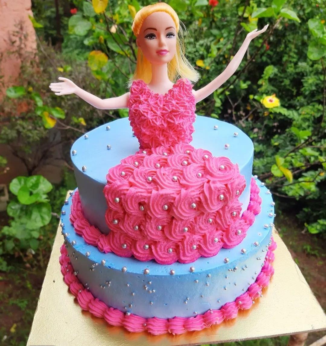 Easy and Parfect Barbie Doll Cake ideas |Wonderful Barbie Doll Cake Design  - YouTube